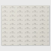 メリークリスマス ラッピングペーパー (フラット)