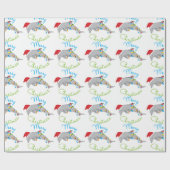 メリークリスマス ラッピングペーパー (フラット)