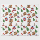 メリークリスマス ラッピングペーパー (フラット)