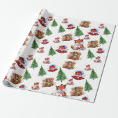 メリークリスマス ラッピングペーパー (アンロールド)