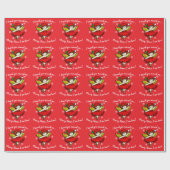 メリークリスマス ラッピングペーパー (フラット)