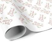 メリークリスマス ラッピングペーパー (ロールコーナー)