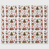 メリークリスマス ラッピングペーパー (フラット)