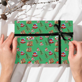 メリークリスマス ラッピングペーパー