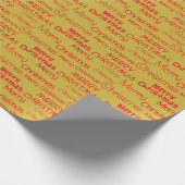 メリークリスマス ラッピングペーパー (角)