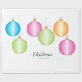 メリークリスマス ラッピングペーパー (フラット)