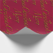 メリークリスマス ラッピングペーパー (角)