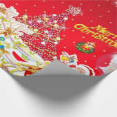 メリークリスマス ラッピングペーパー (角)