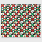 メリークリスマス ラッピングペーパー (フラット)