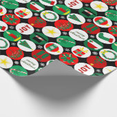 メリークリスマス ラッピングペーパー (角)