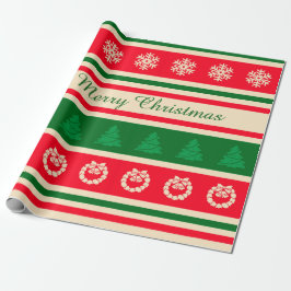 メリークリスマス ラッピングペーパー