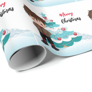 メリークリスマス ラッピングペーパー