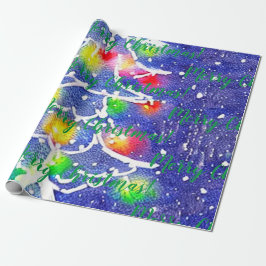 メリークリスマス!ラッピング紙 ラッピングペーパー
