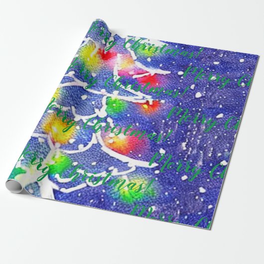 メリークリスマス!ラッピング紙 ラッピングペーパー (アンロールド)