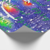 メリークリスマス!ラッピング紙 ラッピングペーパー (角)