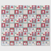 メリークリスマス!ラッピング紙 ラッピングペーパー (フラット)