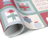 メリークリスマス!ラッピング紙 ラッピングペーパー (ロールコーナー)