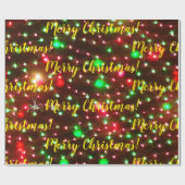 メリークリスマス!ラッピング紙 ラッピングペーパー (フラット)