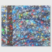 メリークリスマス!ラッピング紙 ラッピングペーパー (フラット)