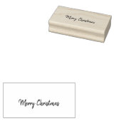 メリークリスマス ラバースタンプ (押印)