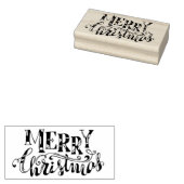 メリークリスマス ラバースタンプ (押印)