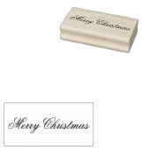 メリークリスマス ラバースタンプ (押印)