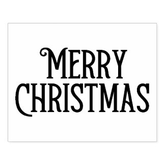 メリークリスマス ラバースタンプ