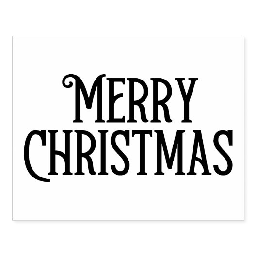 メリークリスマス ラバースタンプ (インプリント)