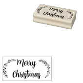 メリークリスマス ラバースタンプ (押印)