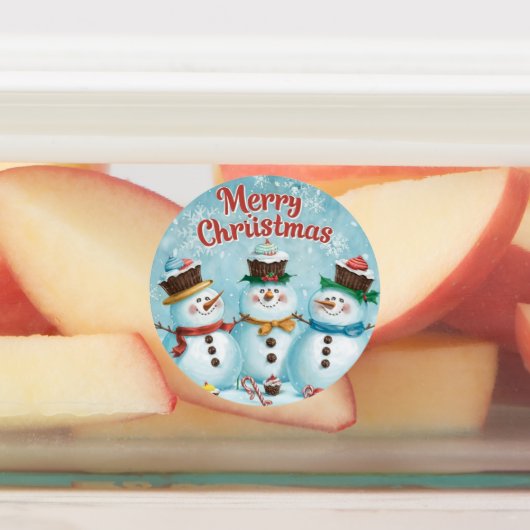 メリークリスマス ラベル (貼付)