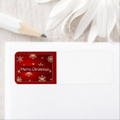 メリークリスマス ラベル (インサイチュ)