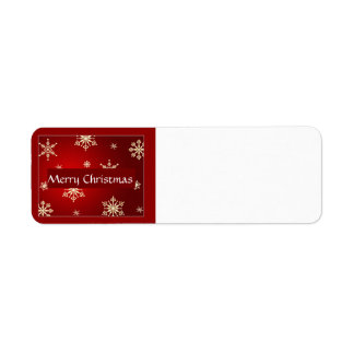 メリークリスマス ラベル