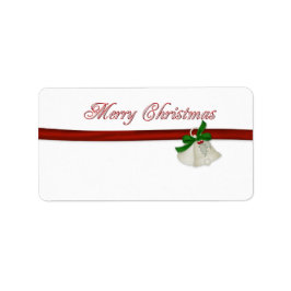 メリークリスマス ラベル