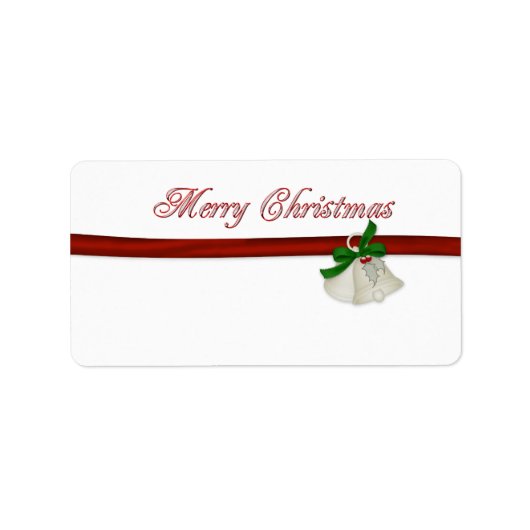メリークリスマス ラベル (正面)