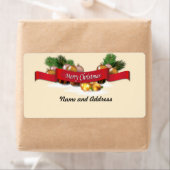 メリークリスマス ラベル (インサイチュ)