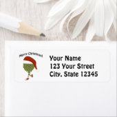 メリークリスマス！ランニングアーティチョーク ラベル (インサイチュ)