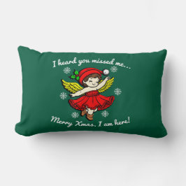 メリークリスマス ランバークッション