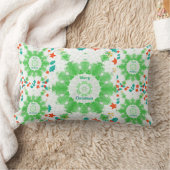 メリークリスマス ランバークッション (ブランケット)