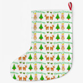 メリークリスマス ラージクリスマスストッキング (裏面)