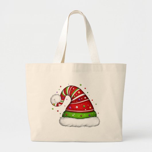 メリークリスマス ラージトートバッグ (正面)