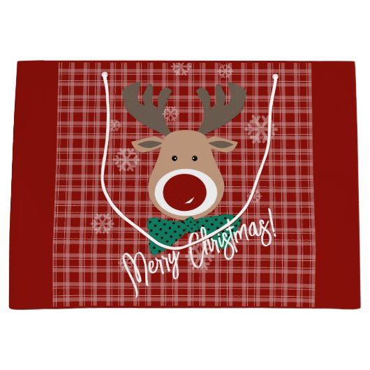 メリークリスマス！ ラージペーパーバッグ (正面)