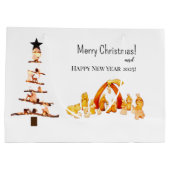 メリークリスマス！ ラージペーパーバッグ (裏面)