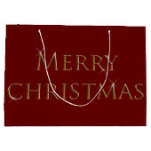 メリークリスマス ラージペーパーバッグ (裏面)