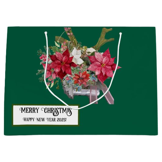 メリークリスマス！ ラージペーパーバッグ (正面)