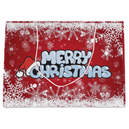メリークリスマス ラージペーパーバッグ