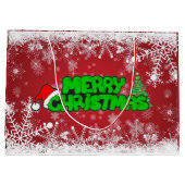 メリークリスマス ラージペーパーバッグ (裏面)