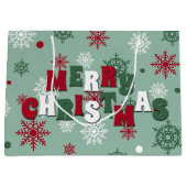 メリークリスマス ラージペーパーバッグ (正面)