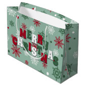 メリークリスマス ラージペーパーバッグ (裏面アングル)