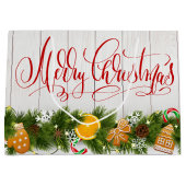 メリークリスマス ラージペーパーバッグ (正面)