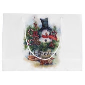 メリークリスマス ラージペーパーバッグ (裏面)